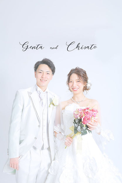 スタジオ洋装1着プラン　【結婚式　写真　フォト　撮影】