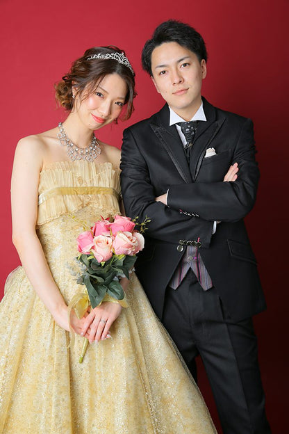 スタジオ洋装1着プラン　【結婚式　写真　フォト　撮影】