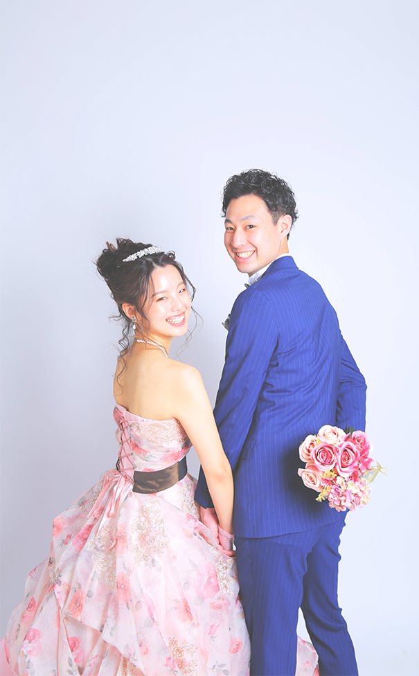 スタジオ洋装1着プラン　【結婚式　写真　フォト　撮影】