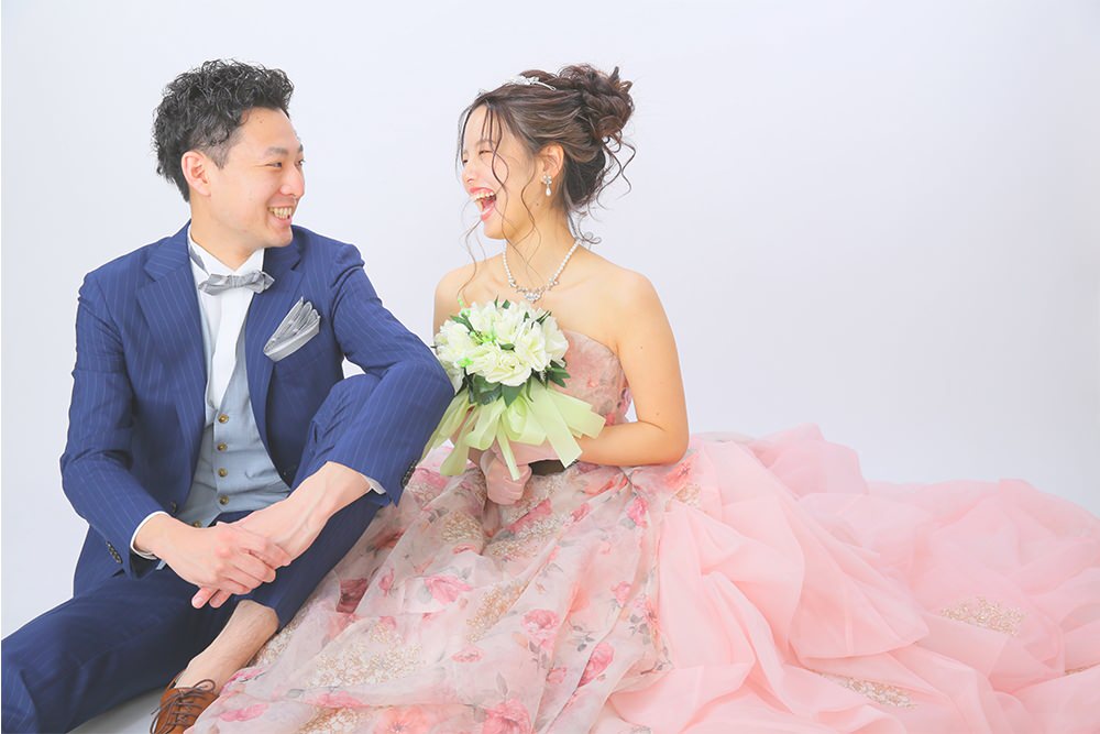 スタジオ洋装撮影　厳選20カットデータ付プラン　【結婚式　写真　フォト　撮影】