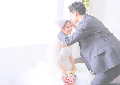 スタジオ和洋装撮影　厳選20カットデータ付プラン　【結婚式　写真　フォト　撮影】