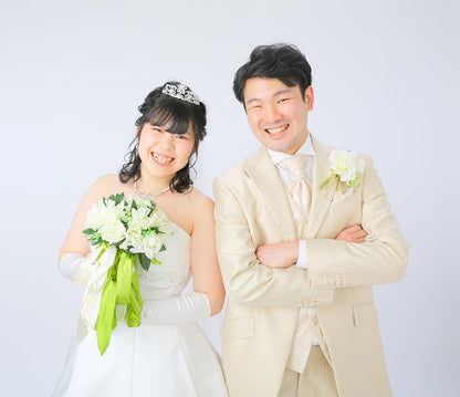 スタジオ和洋装撮影　厳選20カットデータ付プラン　【結婚式　写真　フォト　撮影】