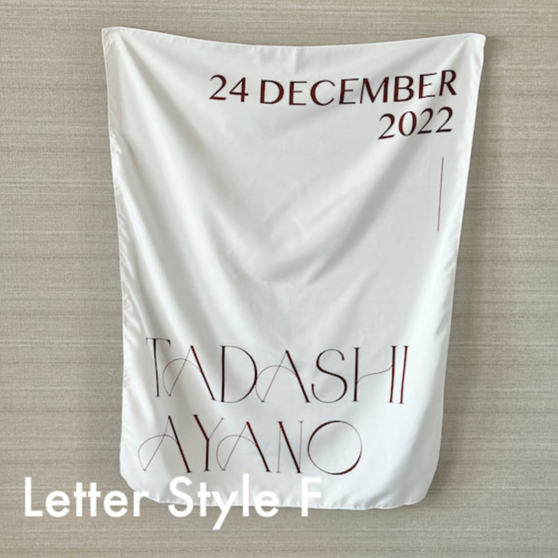 タペストリー 【結婚式 ウェルカムグッズ タペストリー】