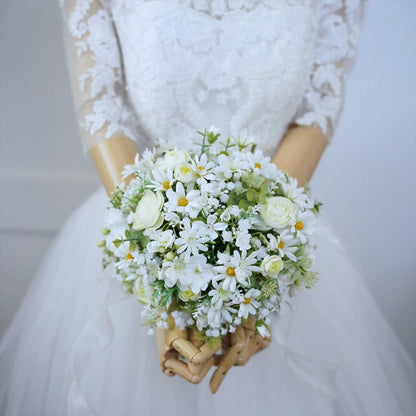 白い小花のナチュラルブーケ