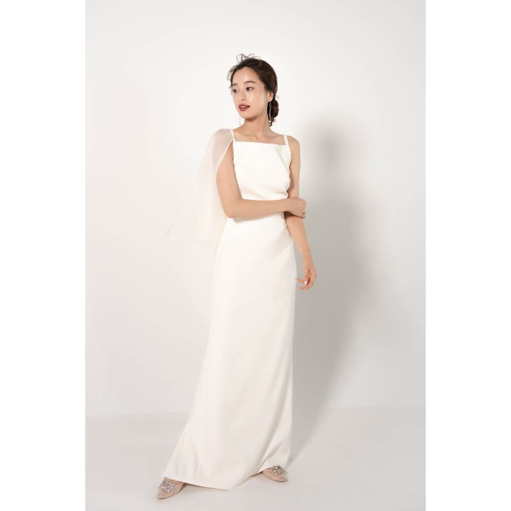 Cia シア【ウェディングドレス レンタル】韓国ドレス/LEMERE スレンダーライン【結婚式】