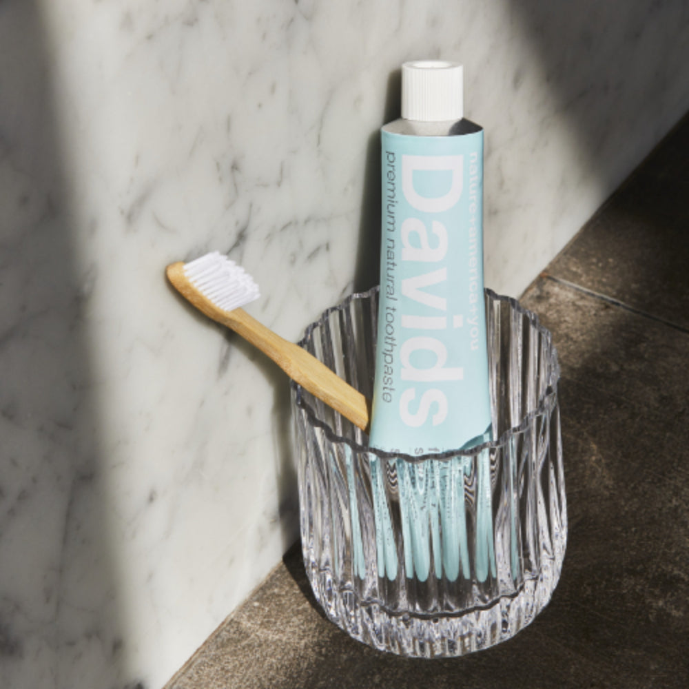 トゥースペースト&バンブーハブラシセット(Davids×THE HUMBLE CO.) 【結婚式 ギフト 美容グッズ】