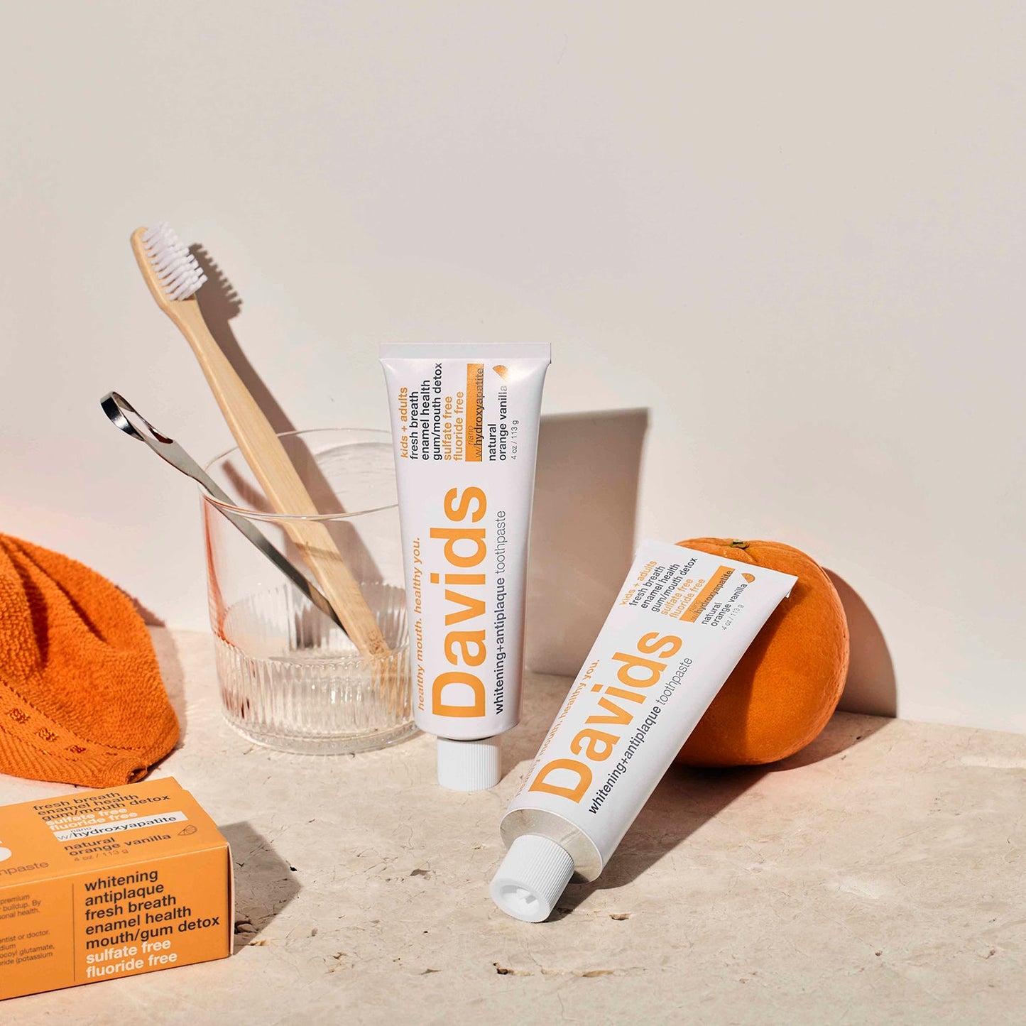 ホワイトニングトゥースペースト113G(オレンジバニラ) 【結婚式 ギフト 美容グッズ】