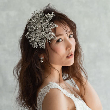 iris ジルコニアピアス 【結婚式 ピアス イヤリング】