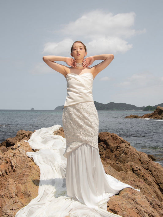 レースマーメイドドレス【ウェディングドレス レンタル】