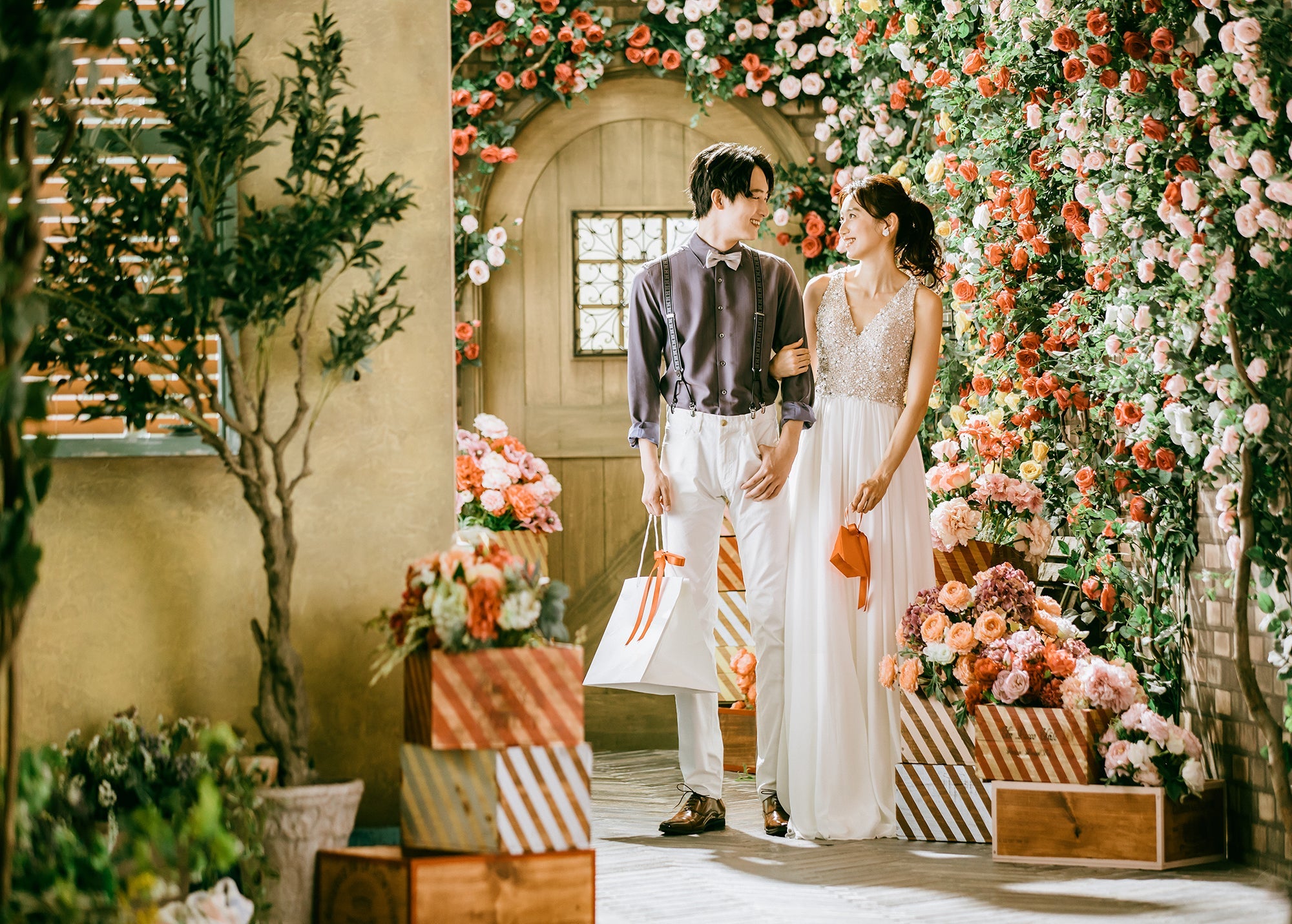 スタジオ撮影】ドレス3着+30pアルバムプラン【結婚式 写真 フォト