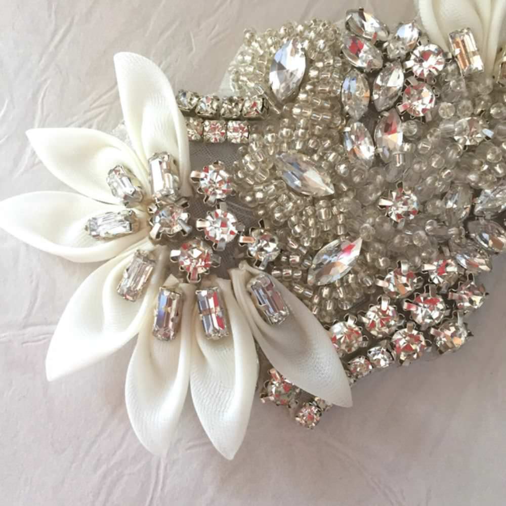 【ヘッドドレス】Ange ヘッドアクセサリー/ブライダルアクセサリー 【結婚式 ヘアアクセサリー】