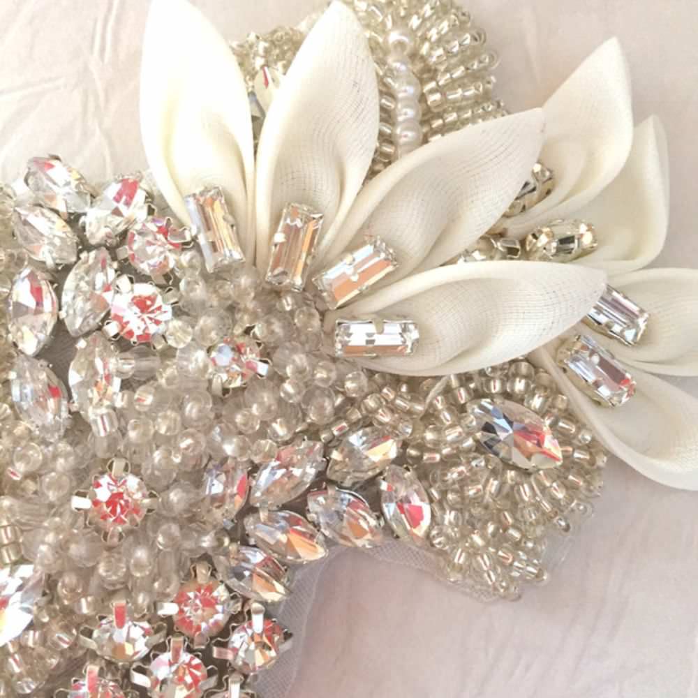 【ヘッドドレス】Ange ヘッドアクセサリー/ブライダルアクセサリー 【結婚式 ヘアアクセサリー】