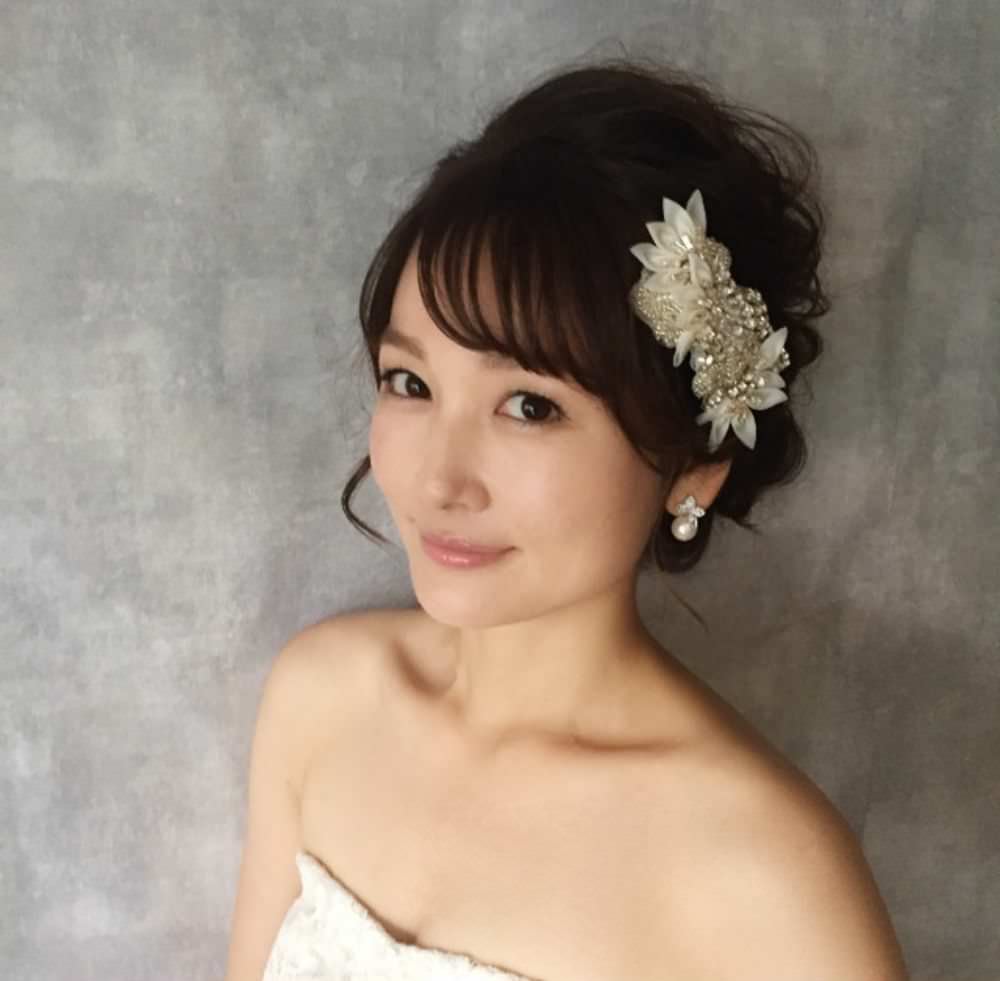 【ヘッドドレス】Ange ヘッドアクセサリー/ブライダルアクセサリー 【結婚式 ヘアアクセサリー】