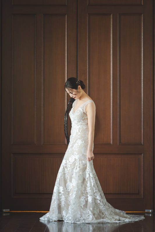 ウェディングドレス/9102227/ ノースリーブソフトマーメイド【ウェディングドレス】