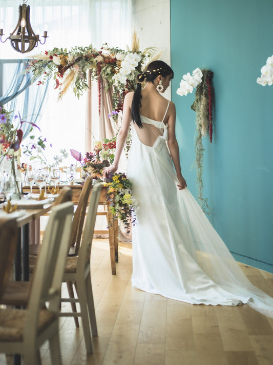 ウェディングドレス/9102498/ スレンダードレス【ウェディングドレス】