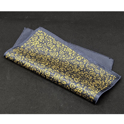 【着物職人手作り 金彩シルクポケットチーフ】ゴールド その他 Nsplus 19677 【結婚式 ハンカチ チーフ 小物】