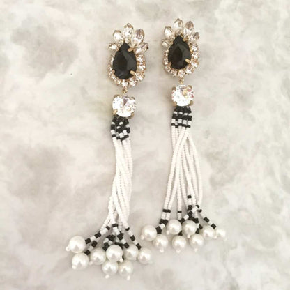 【ピアス・イヤリング】joie タッセルピアス/ブライダルアクセサリー 【結婚式 ピアス イヤリング】