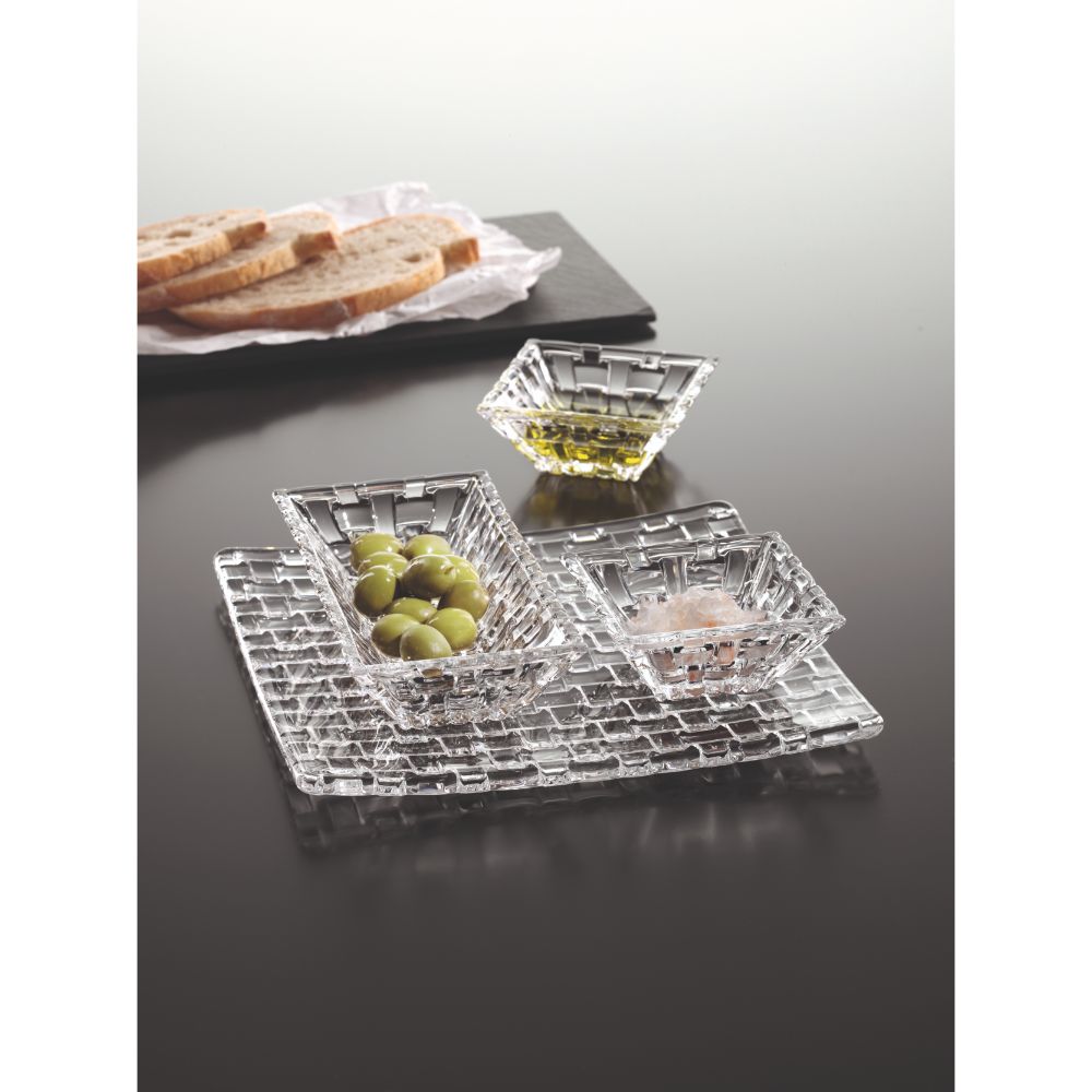 <ボサノバ> サービングセット(ボウル3個入+プレート1枚入) 【結婚式 ギフト 引き出物 食器類】