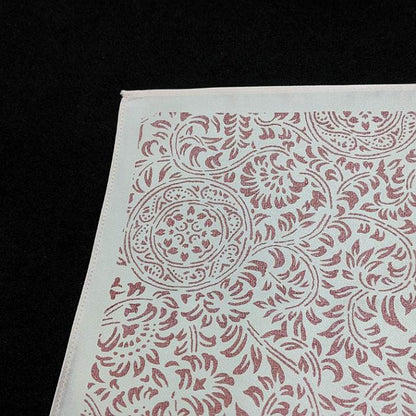 【着物職人手作り 金彩シルクポケットチーフ】ピンク Nsplus 19927 【結婚式 ハンカチ チーフ 小物】