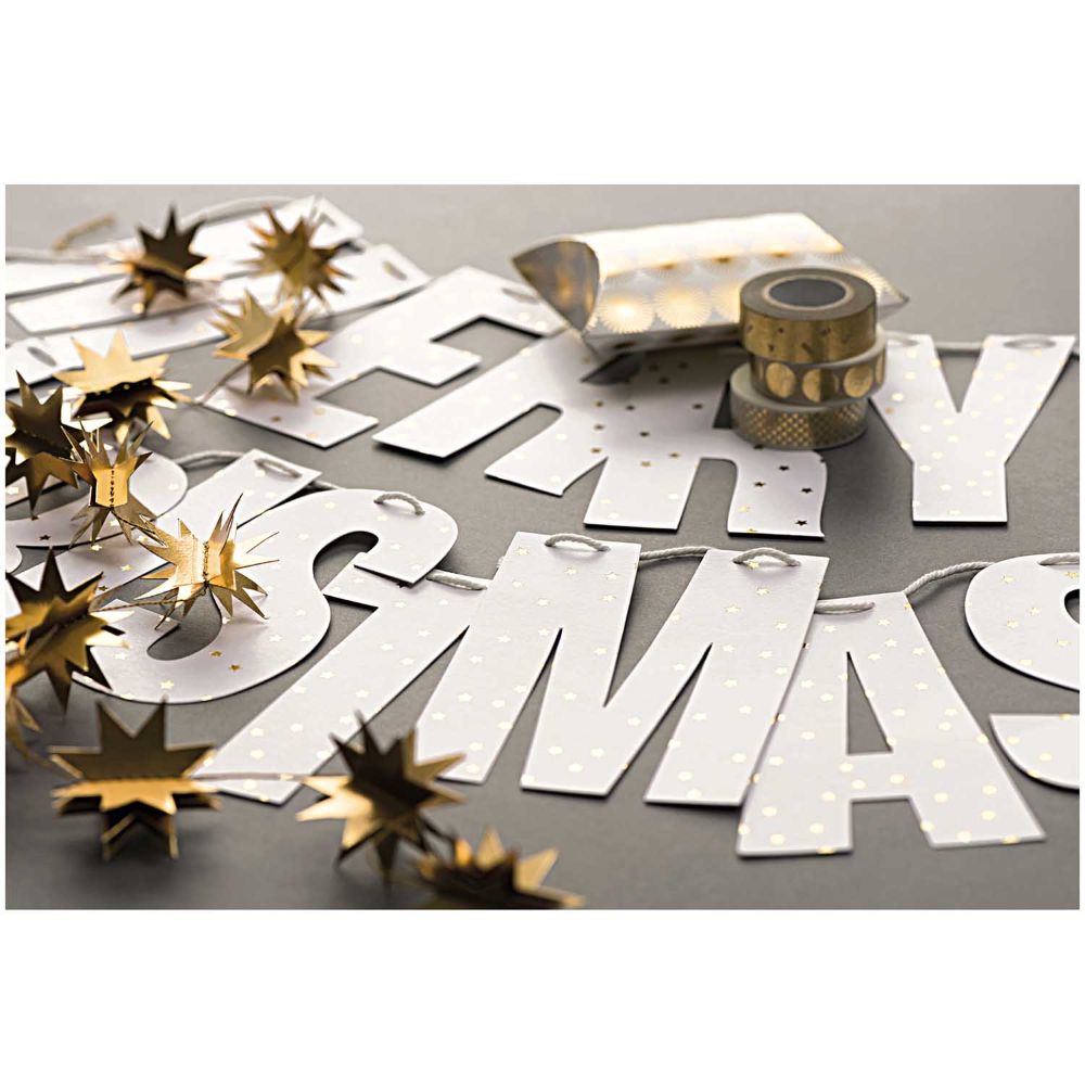 GARLAND STARS, GOLD 【結婚式 その他ウェルカムグッズ】