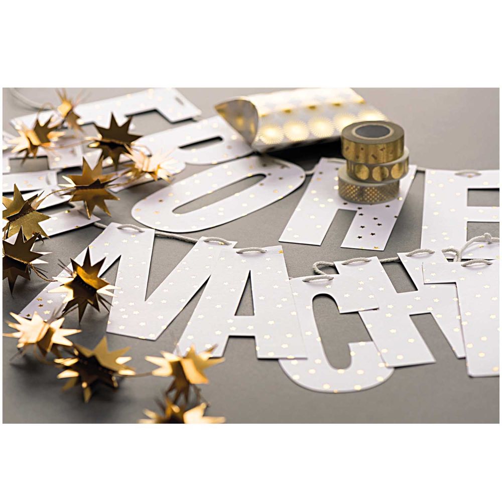 GARLAND STARS, GOLD 【結婚式 その他ウェルカムグッズ】