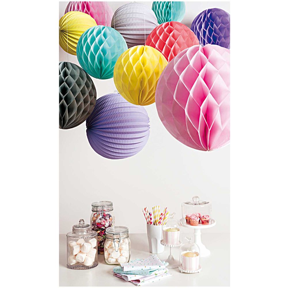PAPER LANTERNS, PASTEL<誕生日 ウェディング パーティーデコレーション ラプンツェル アコーディオンボール> 【結婚式 その他ウェルカムグッズ】
