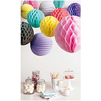 PAPER LANTERNS, PASTEL<誕生日 ウェディング パーティーデコレーション ラプンツェル アコーディオンボール> 【結婚式 その他ウェルカムグッズ】
