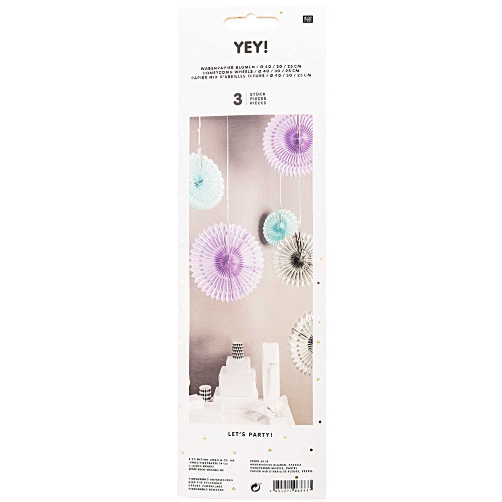 HONEYCOMB WHEELS, PASTEL 【結婚式 その他ウェルカムグッズ】