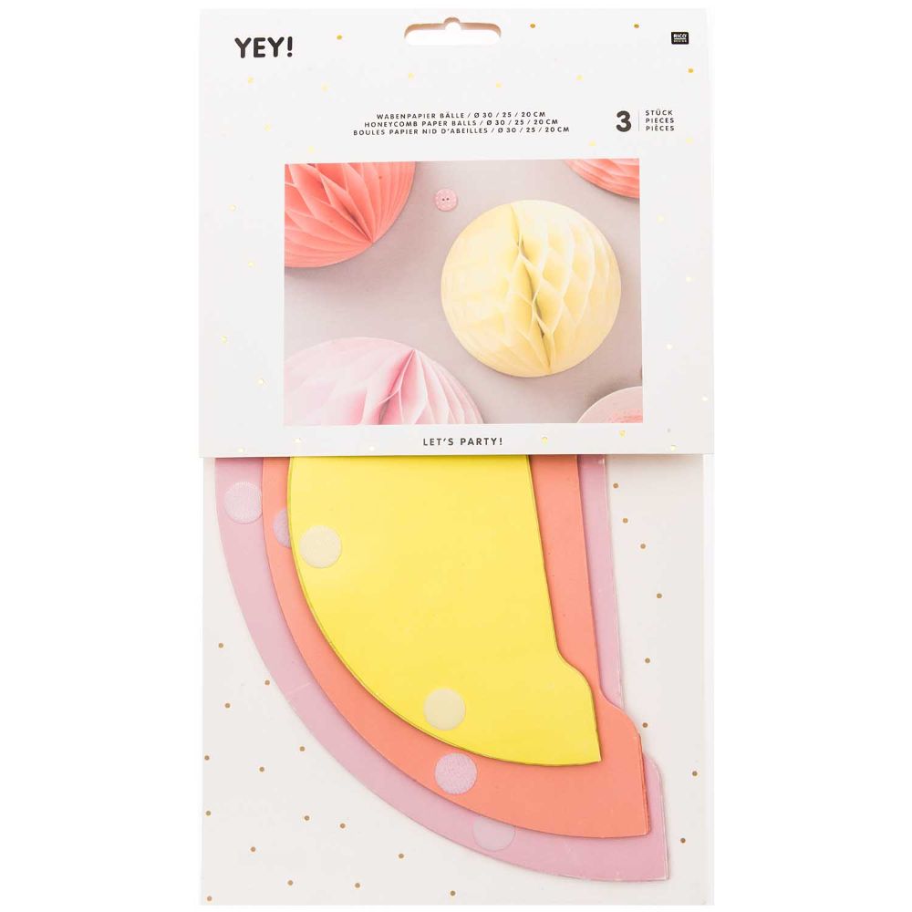 HONEYCOMB PAPER BALLS, SUMMER 【結婚式 その他ウェルカムグッズ】