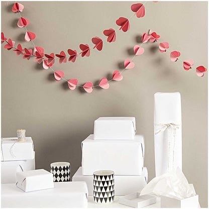 PAPER GARLAND, HEARTS　【結婚式　その他ウェルカムグッズ】