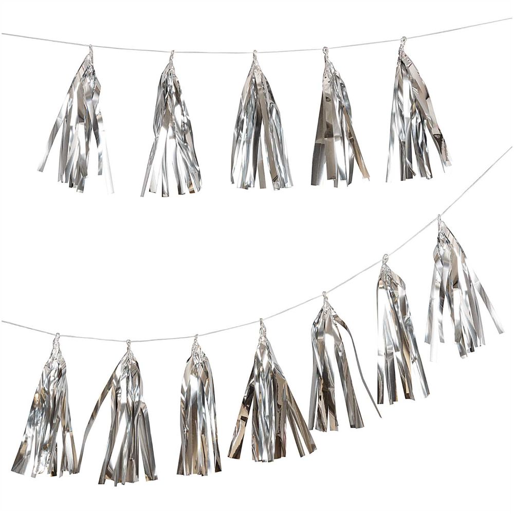 TASSEL GARLAND, SILVER 【結婚式 その他ウェルカムグッズ】