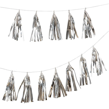 TASSEL GARLAND, SILVER 【結婚式 その他ウェルカムグッズ】
