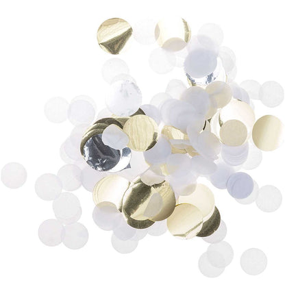 CONFETTI WHITE MIX 【結婚式 挙式 披露宴 演出グッズ】