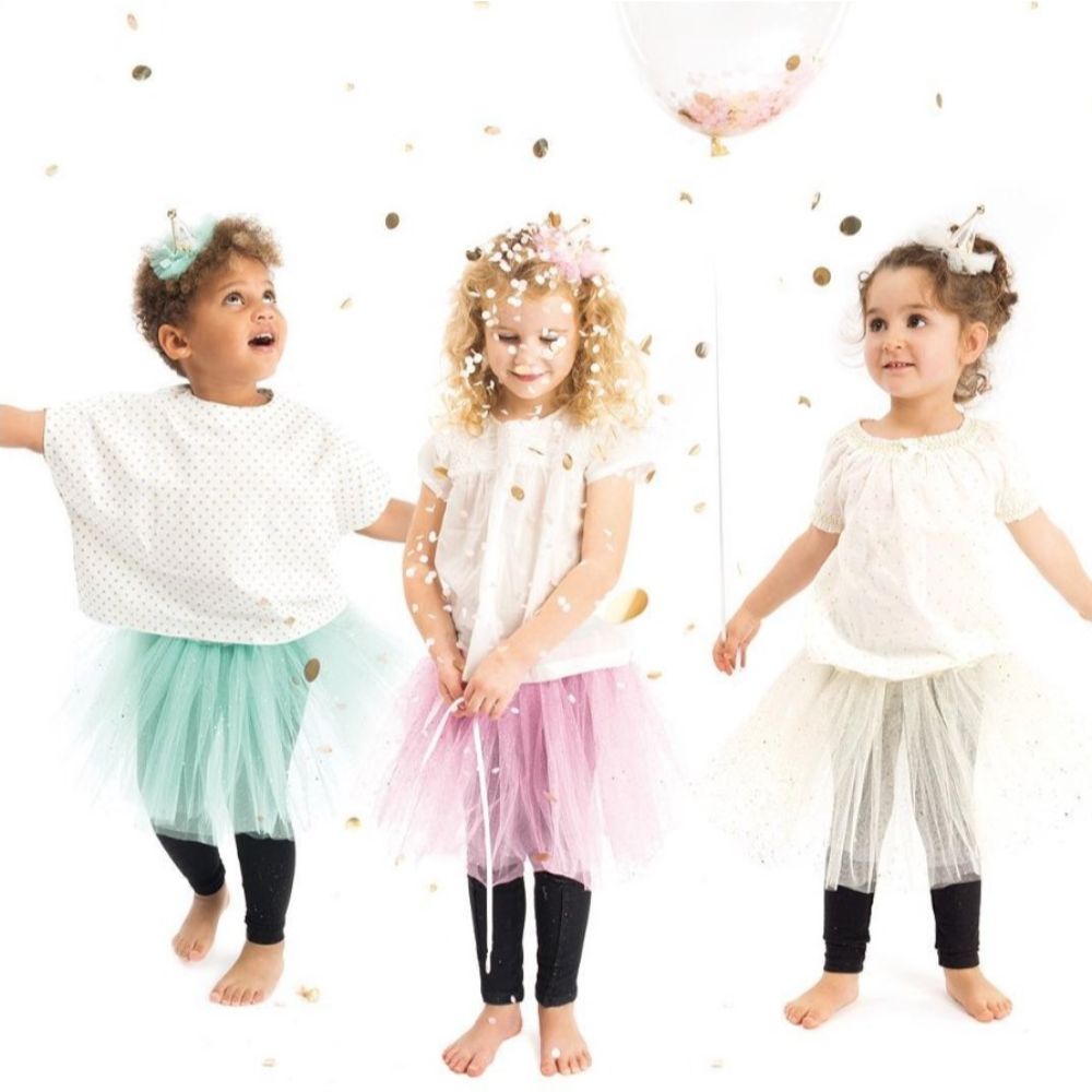 CONFETTI POPPER WHITE MIX 【結婚式 挙式 披露宴 演出グッズ】