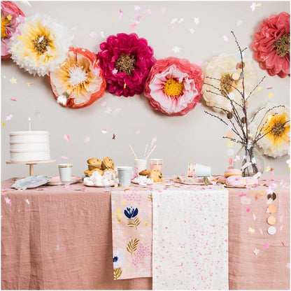 TISSUE PAPER FLOWERS, PINK MIX　【結婚式　その他ウェルカムグッズ】