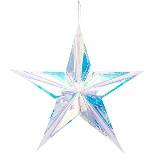 HONEYCOMB STAR IRIDESCENT, L　【結婚式　その他ウェルカムグッズ】