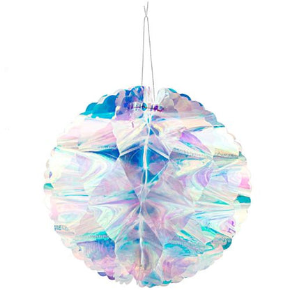 HONEYCOMB BALL IRIDESCENT, L　【結婚式　その他ウェルカムグッズ】