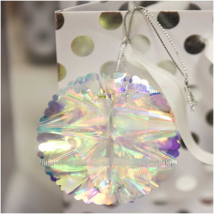 HONEYCOMB BALL IRIDESCENT, L 【結婚式 その他ウェルカムグッズ】