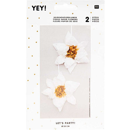 TISSUEPAP FLOW,POINSETTIA,WHIT 【結婚式 その他ウェルカムグッズ】