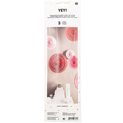 HONEYCOM WHEEL,PINK/RED,FSCMIX 【結婚式 その他ウェルカムグッズ】