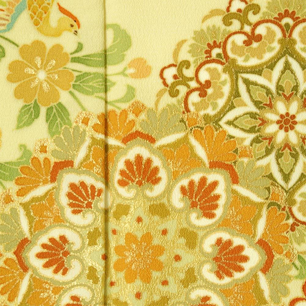 【JAPAN STYLE】色留袖A-01-c 【結婚式 訪問着 色留袖 レンタル】