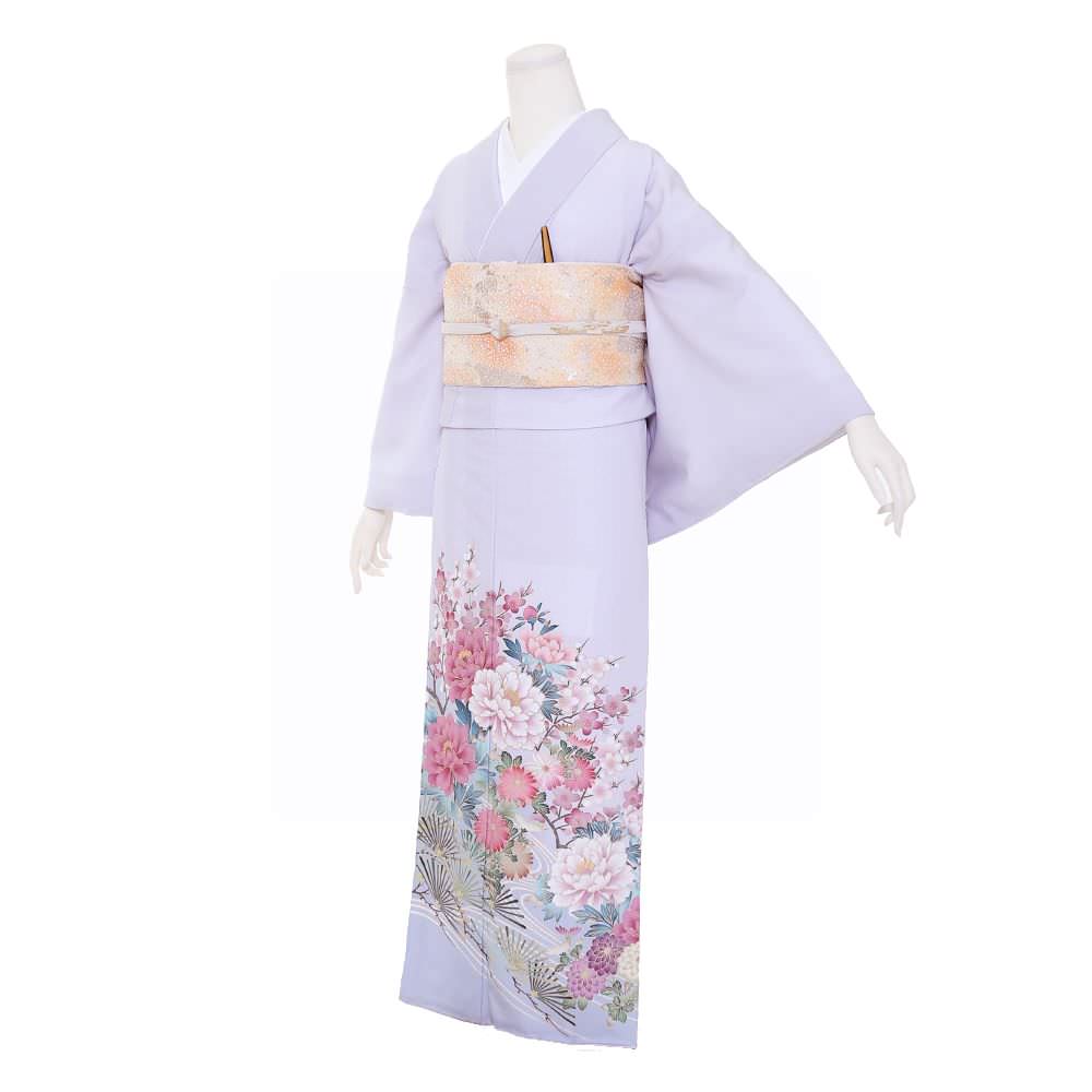 【JAPAN STYLE】色留袖A-02-c 【結婚式 訪問着 色留袖 レンタル】