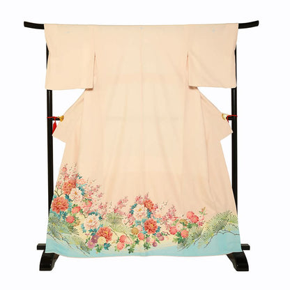 【JAPAN STYLE】色留袖A-03-c 【結婚式 訪問着 色留袖 レンタル】