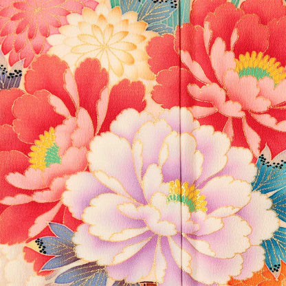 【JAPAN STYLE】色留袖A-07-c 【結婚式 訪問着 色留袖 レンタル】