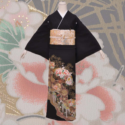 【H・L】留袖A-HL-03-t 【結婚式 留袖 レンタル】