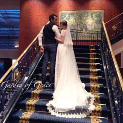 フィオナ ロングベール 【結婚式 ベール】