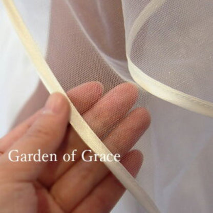 クラウスサテン ベール 【結婚式 ベール】