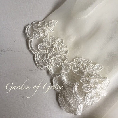 ショートグローブレース付 【結婚式 グローブ】