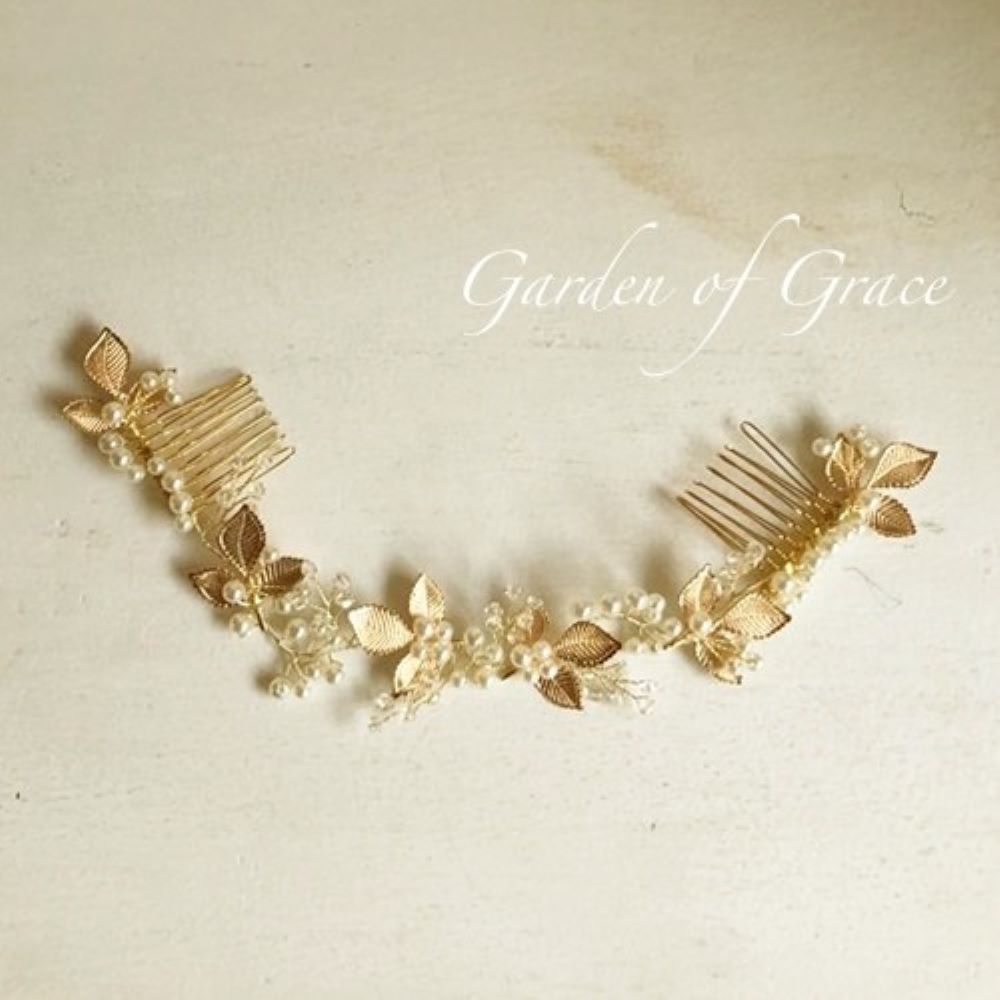 【クレールデュリュヌ】ヘアアクセサリー 【結婚式 ヘアアクセサリー】