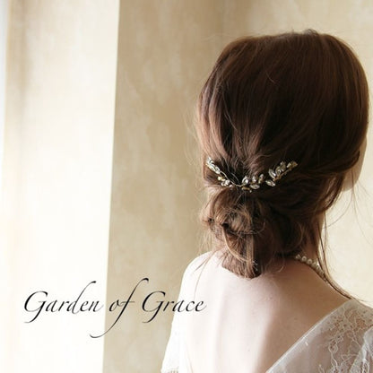 蔦モチーフgold 【結婚式 ヘアアクセサリー】